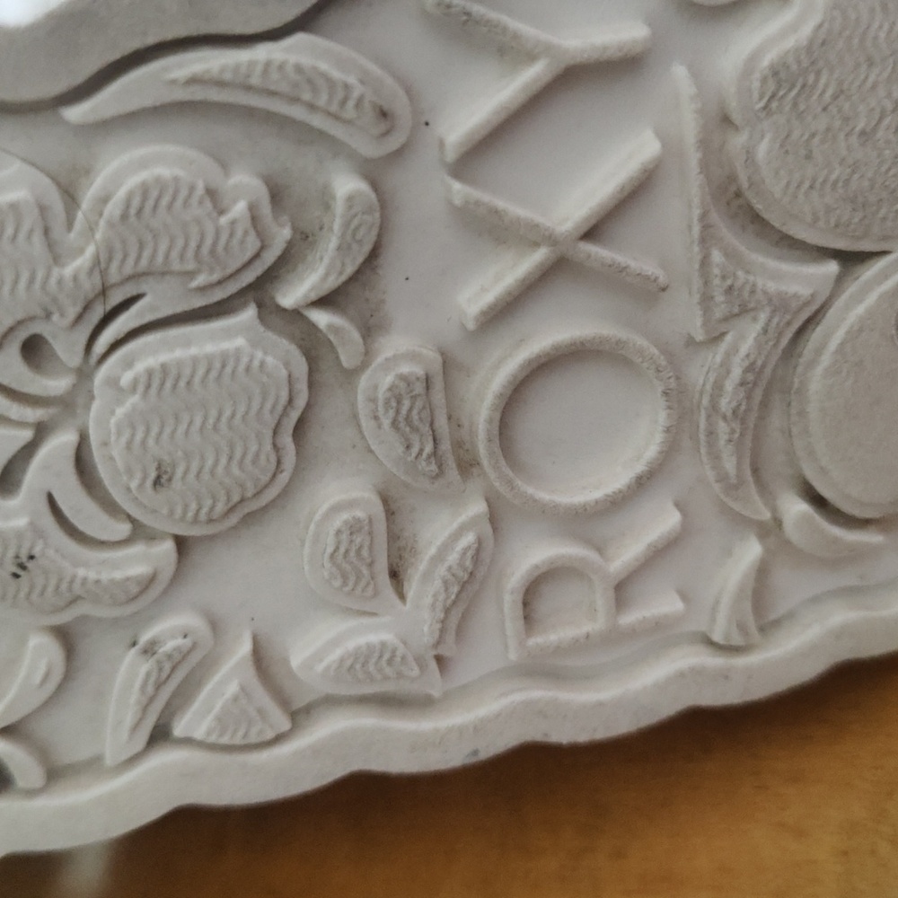 Roxy Surf Sheilahh Gray And White Platform Shoes Size 9 - Picture 10 of 16